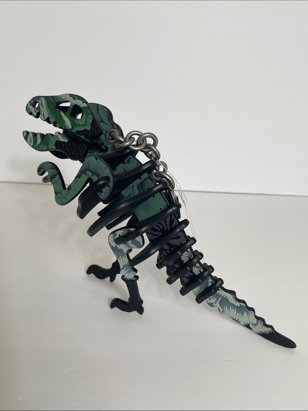 NWT Coach x Kaffe Fassett Rexy Key Fob Bag Charm - Picture 8 of 9